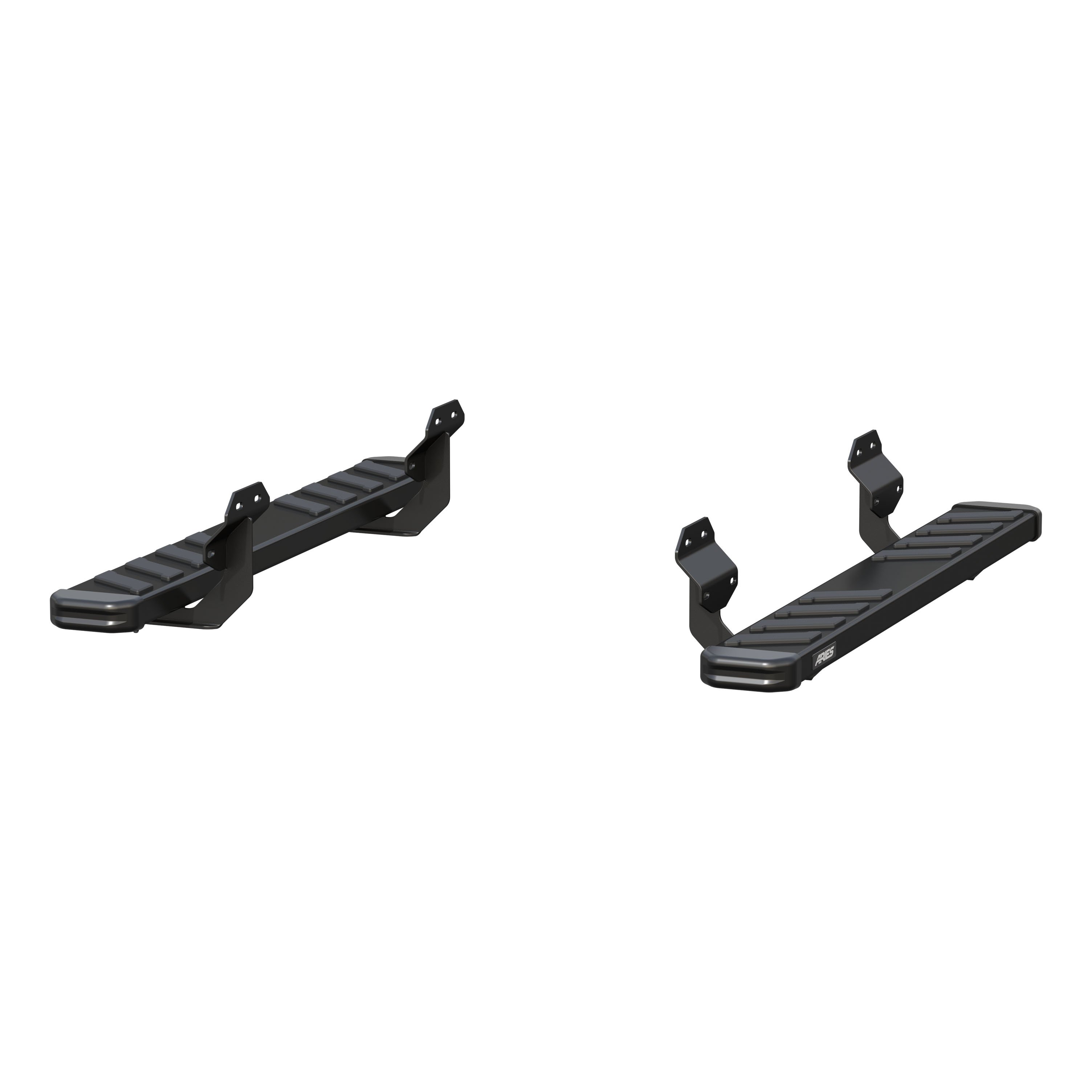 ARIES 2554021 - NovaTrac 6" x 53" Black Steel Running Boards, Select Colorado, Canyon