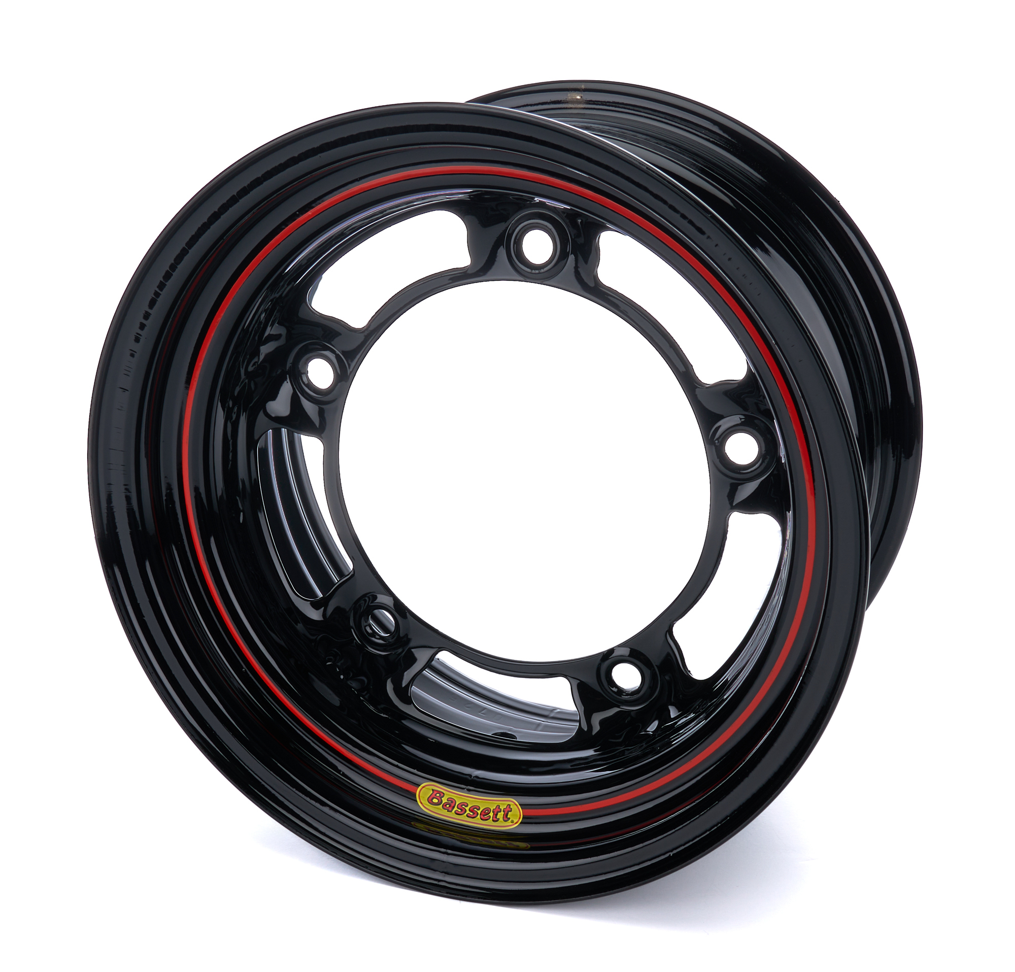 Bassett 58SR45-HL - 15x10 W/5 Blakc Spun High Load Bassett 58SR45-HL - 15x10 W/5 Blakc Spun High Load