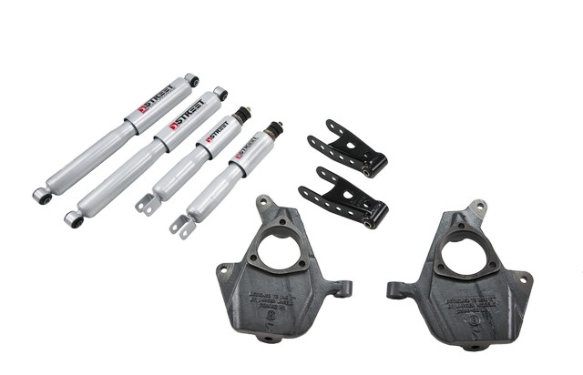 Belltech 678SP - LOWERING KITS  Front And Rear Complete Kit W/ Street Performance Shocks 2003-2007 Chevrolet Silverado SS (2WD/4WD) 01-04 GMC Sierra Denali 2 in. F/2 in. R drop W/ Street Performance Shocks