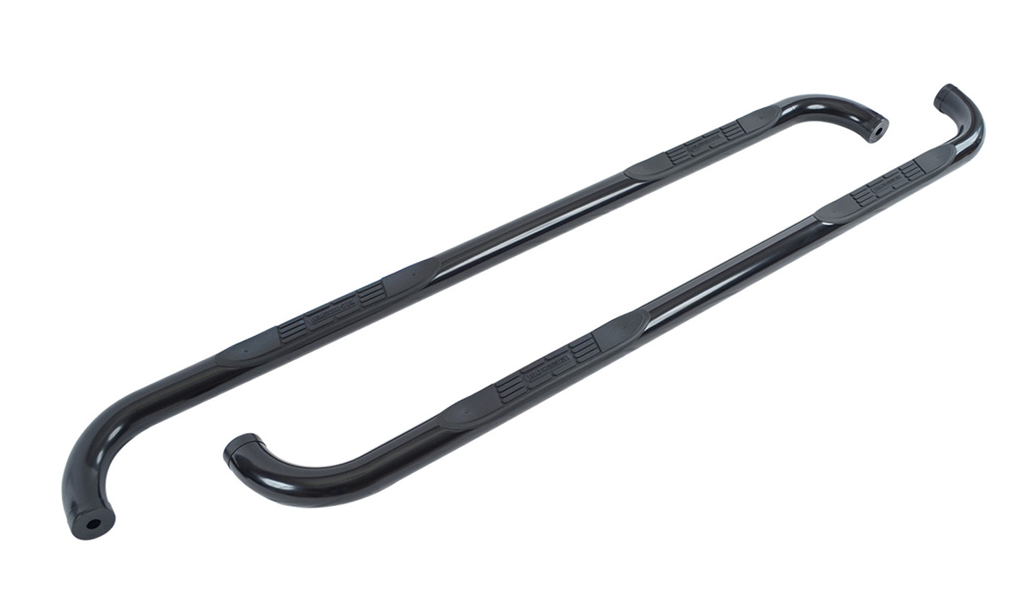 Big Country 370301 - Truck Accessories - 3" Round Classic Side Bars With Mounting Bracket Kit - Black Powdercoat Big Country 370301 - Truck Accessories - 3" Round Classic Side Bars With Mounting Bracket Kit - Black Powdercoat