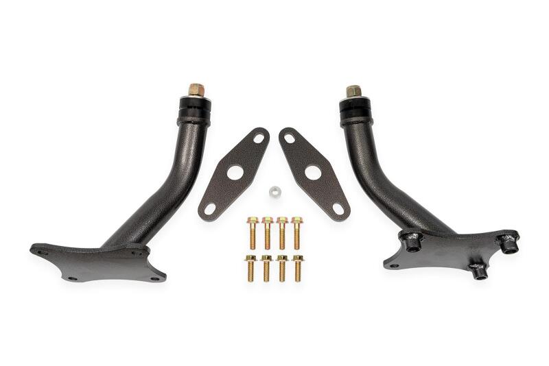 BMR MM362H - 16-24 Chevrolet Camaro (6th Gen) Motor Mount Kit w/ Solid Bushings - Black Hammertone