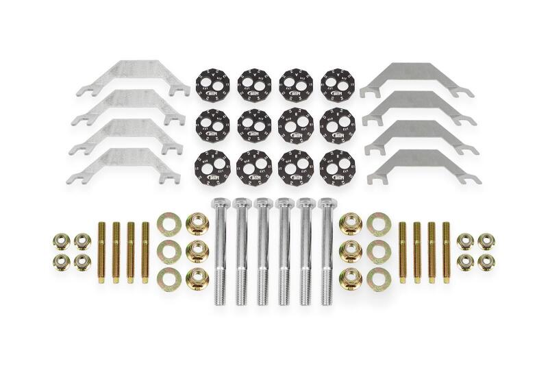 BMR WAK550 - 97-04 Chevrolet Corvette C5 Upper & Lower Control Arms Camber Bolt & Stud Kit - Bare