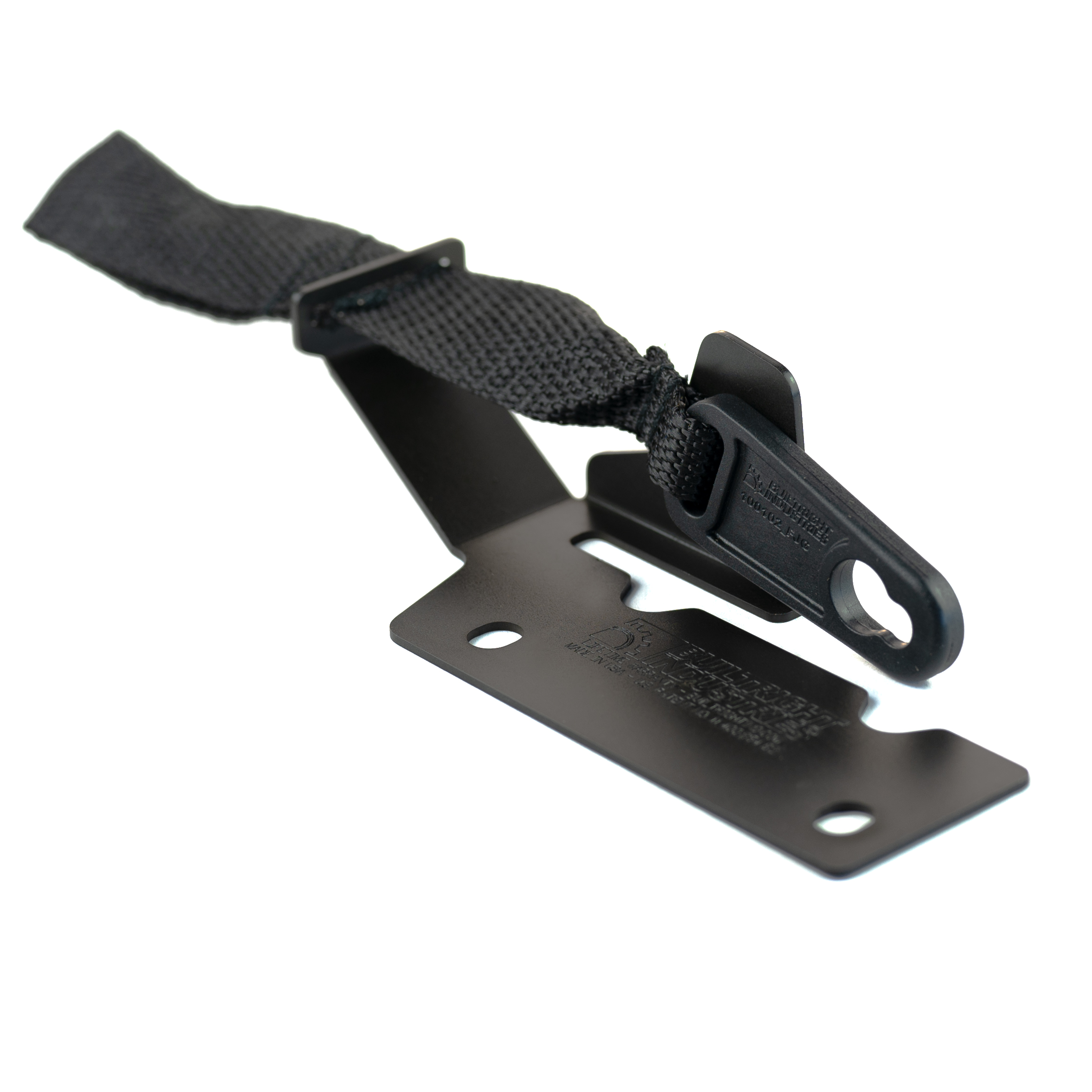 BuiltRight Industries 100100 - Rear Seat Release - 09-14 F-150 SuperCrew, 15+ Supercab/SuperCrew, Black Strap