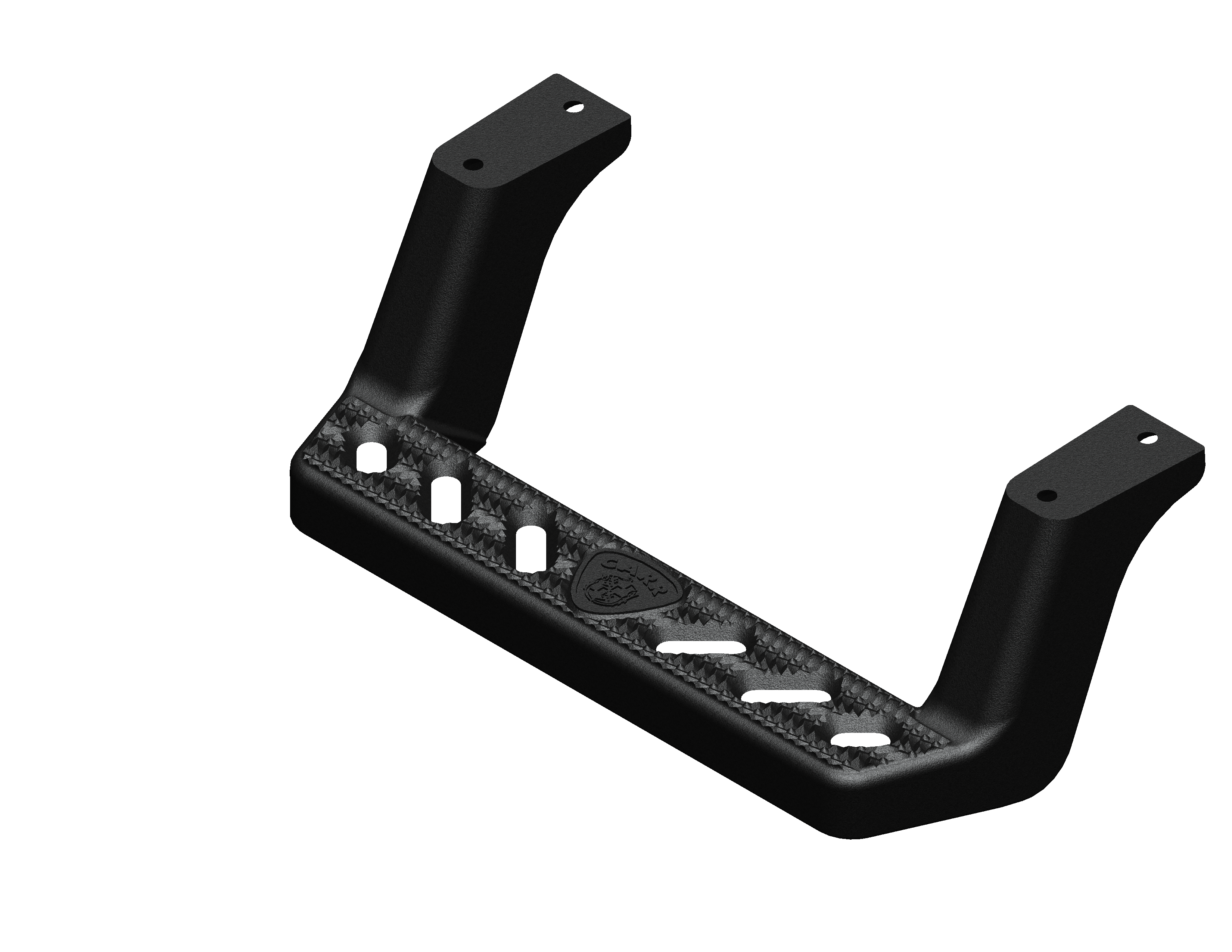Carr 150101-1 - - Underbody Access Step - XP3 Black Powder Coat - Single Carr 150101-1 - - Underbody Access Step - XP3 Black Powder Coat - Single