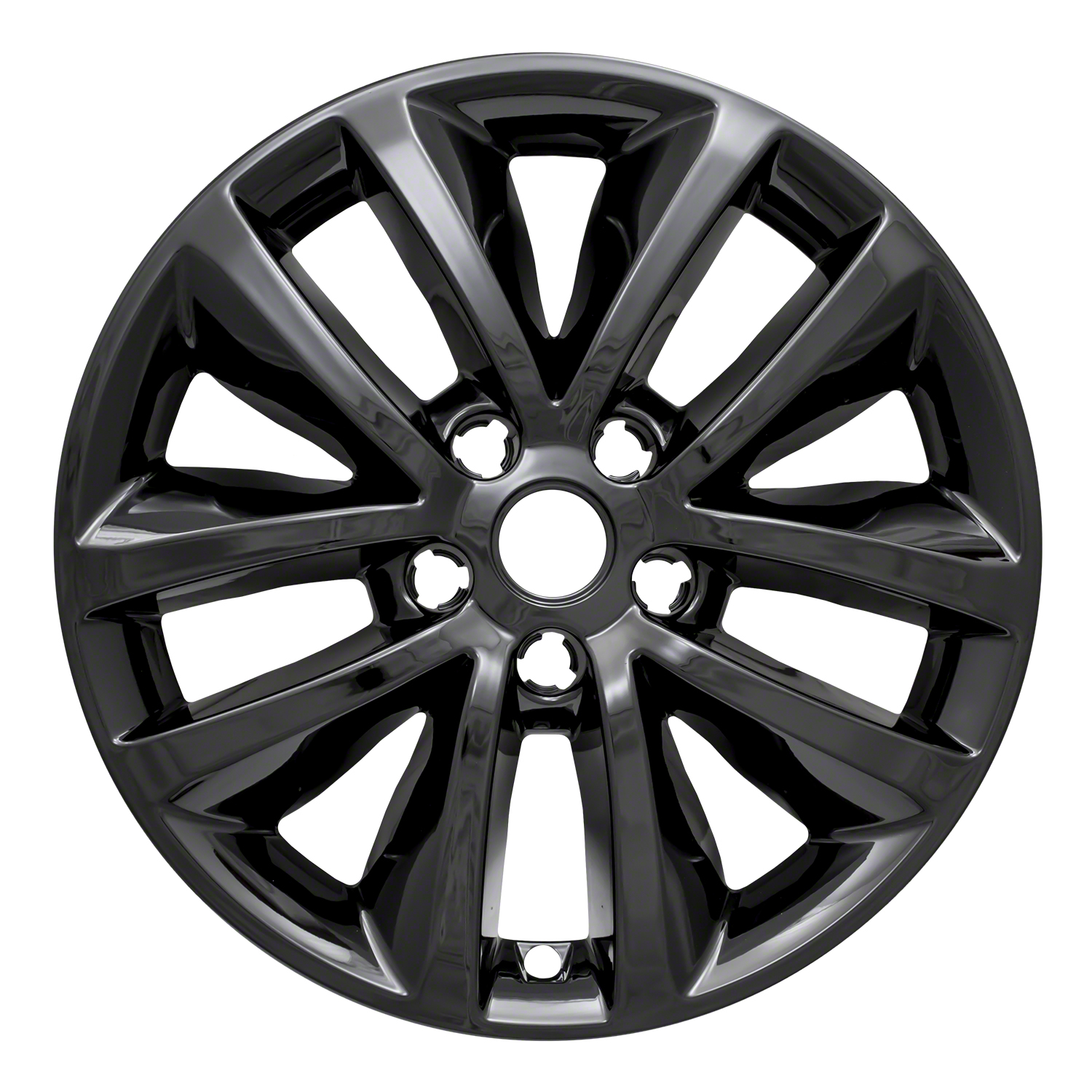 Coast To Coast IWCIMP399BLK - Wheel Cover 17 Inch 10 Spoke Gloss Black Set Of 4 Coast To Coast IWCIMP399BLK - Wheel Cover 17 Inch 10 Spoke Gloss Black Set Of 4