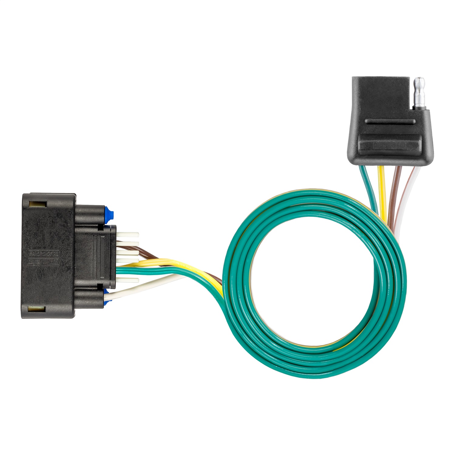 CURT 56538 - Custom Wiring, 4-Way Flat, Select Buick Enclave, Chevrolet Traverse, GMC Acadia
