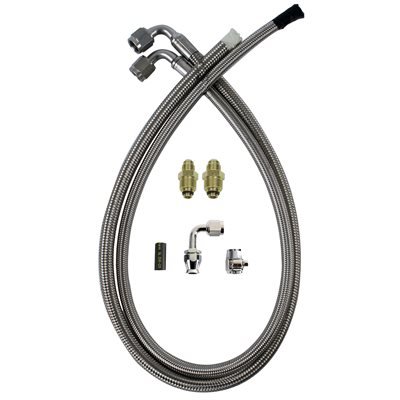 Detroit Speed 091201DS - Power Steering Hose Kit Detroit Speed 091201DS - Power Steering Hose Kit