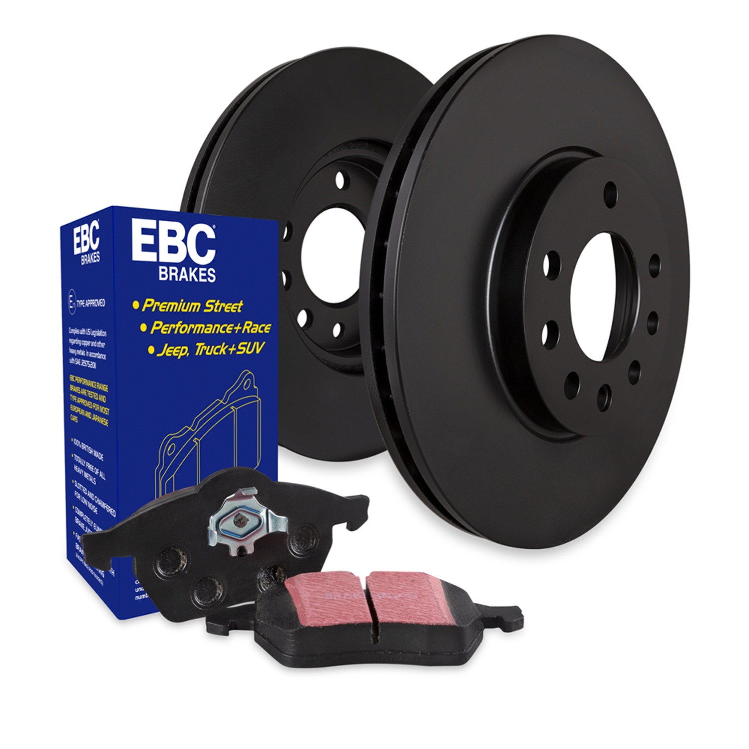 EBC S1KF2214 - S1 Brake Pad and Rotor Kit EBC S1KF2214 - S1 Brake Pad and Rotor Kit