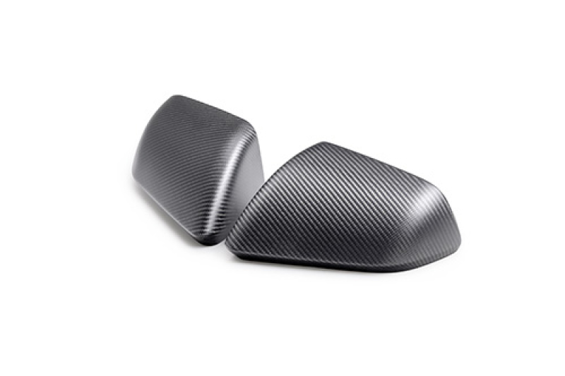 Ford Racing M-17740-MM - 24-25 Mustang (w/o Turn Signals) Carbon Fiber Mirror Skull Caps - Matte Ford Racing M-17740-MM - 24-25 Mustang (w/o Turn Signals) Carbon Fiber Mirror Skull Caps - Matte