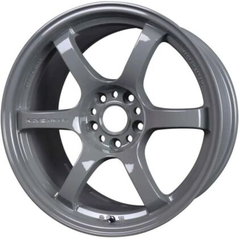 Gram Lights WGIQ12EAG - 57DR 17x9.0 +12 5-114.3 Glossy Gray Wheel