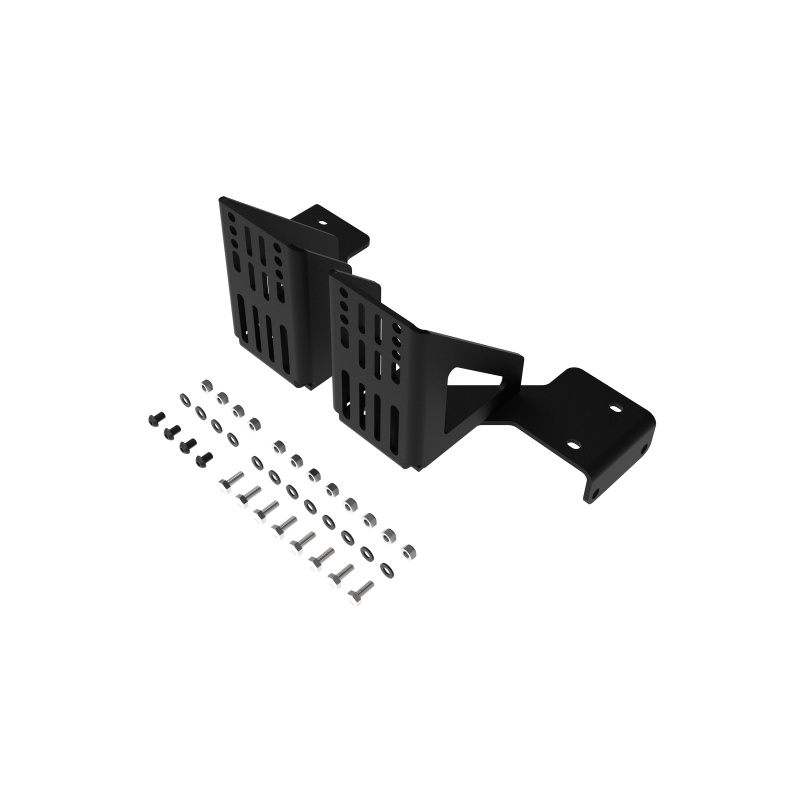 KC HiLiTES 92502 - Platform One Roof Rack Awning Mounts (Does Not Include Rack)