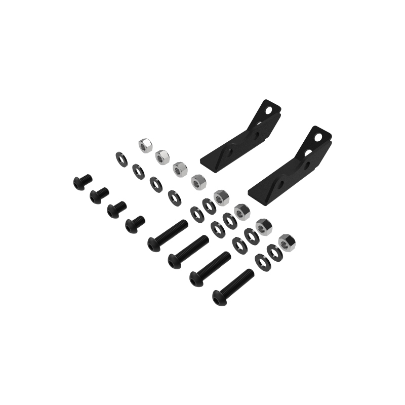 KC HiLiTES 92508 - Platform One Quick Fist Roof Rack Mount - 45deg. (Does Not Include Rack)