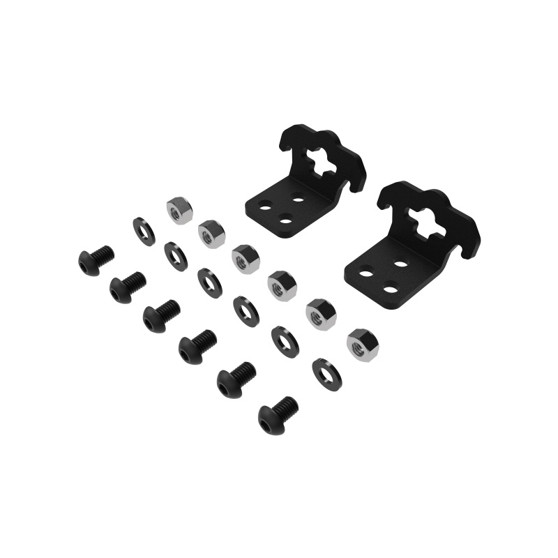 KC HiLiTES 92511 - Platform One Roof Rack Tie Down Anchors (Does Not Include Rack)