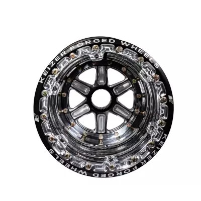 Keizer Aluminum Wheels 15177SPFBL - Wheel Splined 15x17 Outer Beadlock 6in BS Keizer Aluminum Wheels 15177SPFBL - Wheel Splined 15x17 Outer Beadlock 6in BS