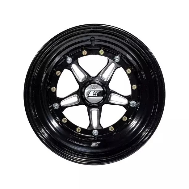 Keizer Aluminum Wheels 1584BCB - Wheel Direct Mnt 15 x 8 3in BS Black Keizer Aluminum Wheels 1584BCB - Wheel Direct Mnt 15 x 8 3in BS Black