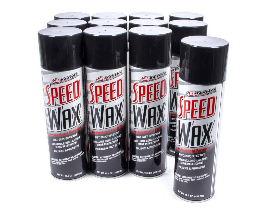 Maxima Racing Oils 70-76920 - Speed Wax Case 12x15.5oz Temp. Disc. 5/24