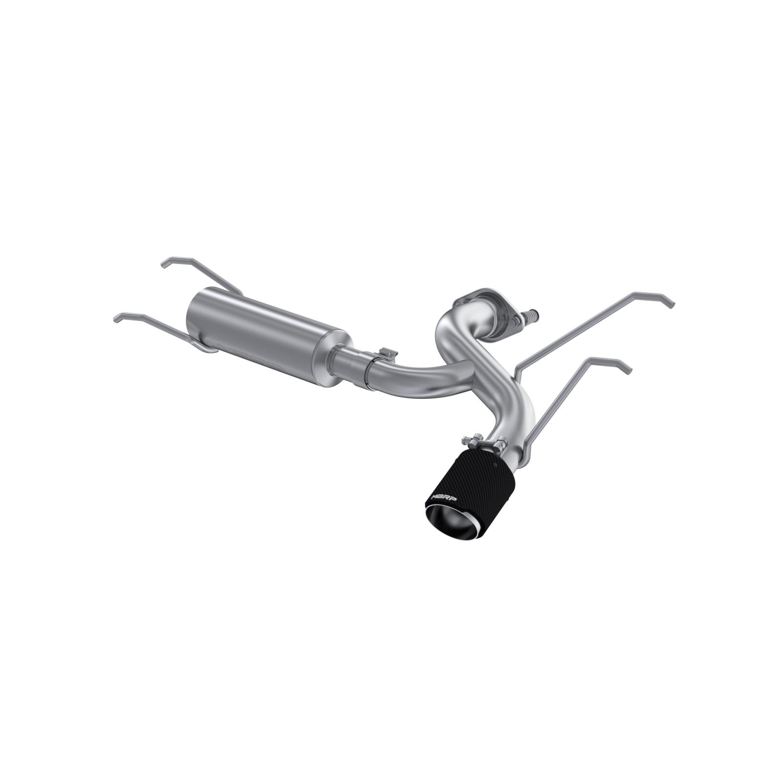 MBRP S44523CF - 16-Up Mazda MX-5 Miata 2.0L, Armor Pro T304 Stainless Steel 2.5-Inch Axle-Back with Carbon Fiber Tip MBRP S44523CF - 16-Up Mazda MX-5 Miata 2.0L, Armor Pro T304 Stainless Steel 2.5-Inch Axle-Back with Carbon Fiber Tip