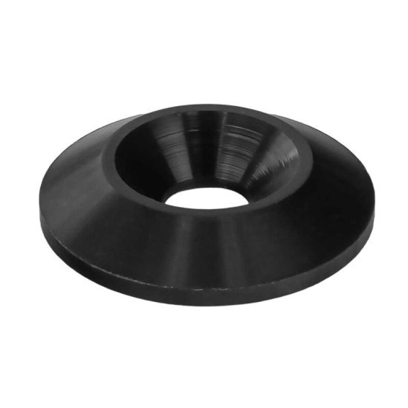 Moroso 71682 - 1in Taper Washer - Black Anodized (10 Pack w/o Hardware)