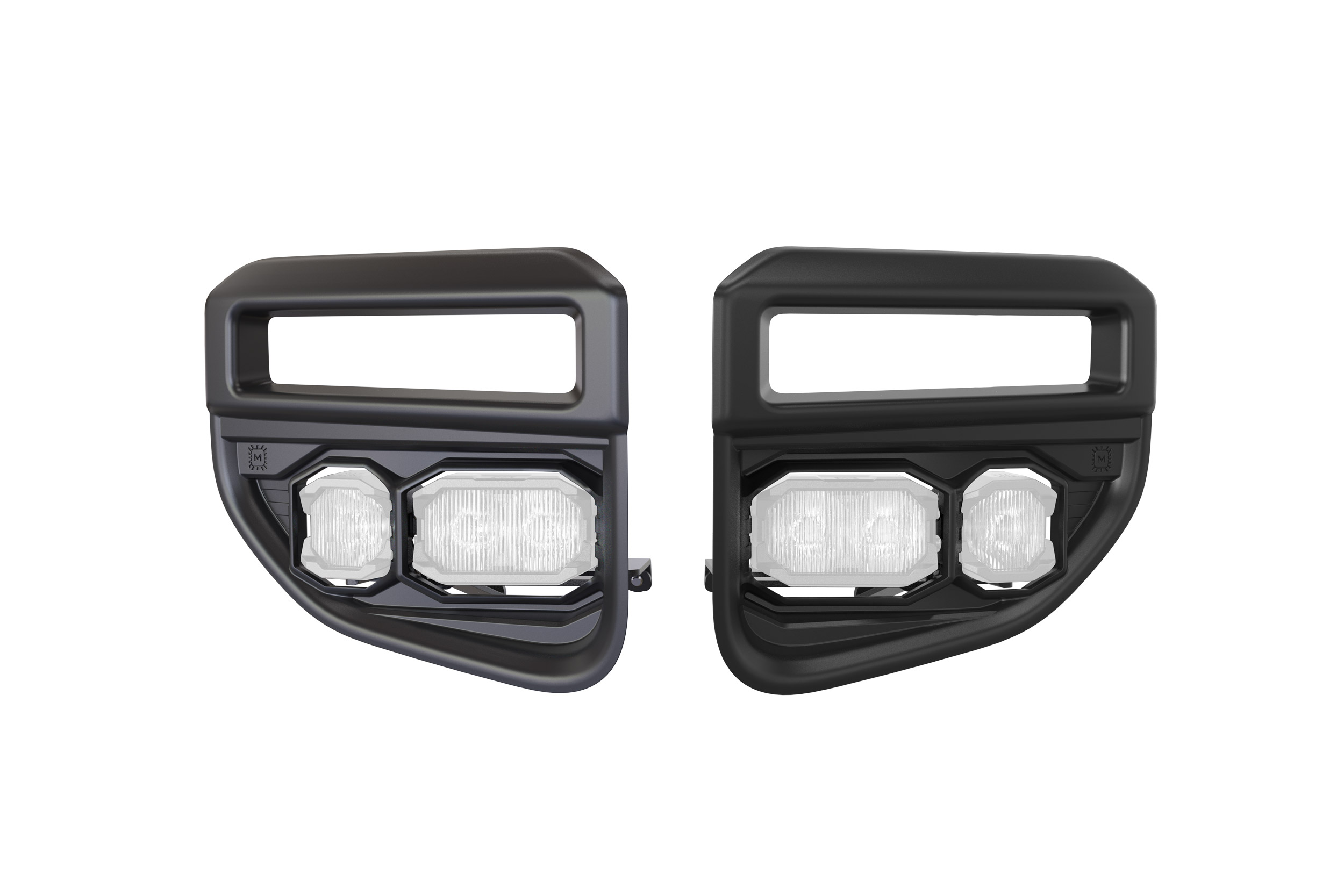 Morimoto BAF256 - Banger Fog Brackets: 20-22 Super Duty OE LED (Set)