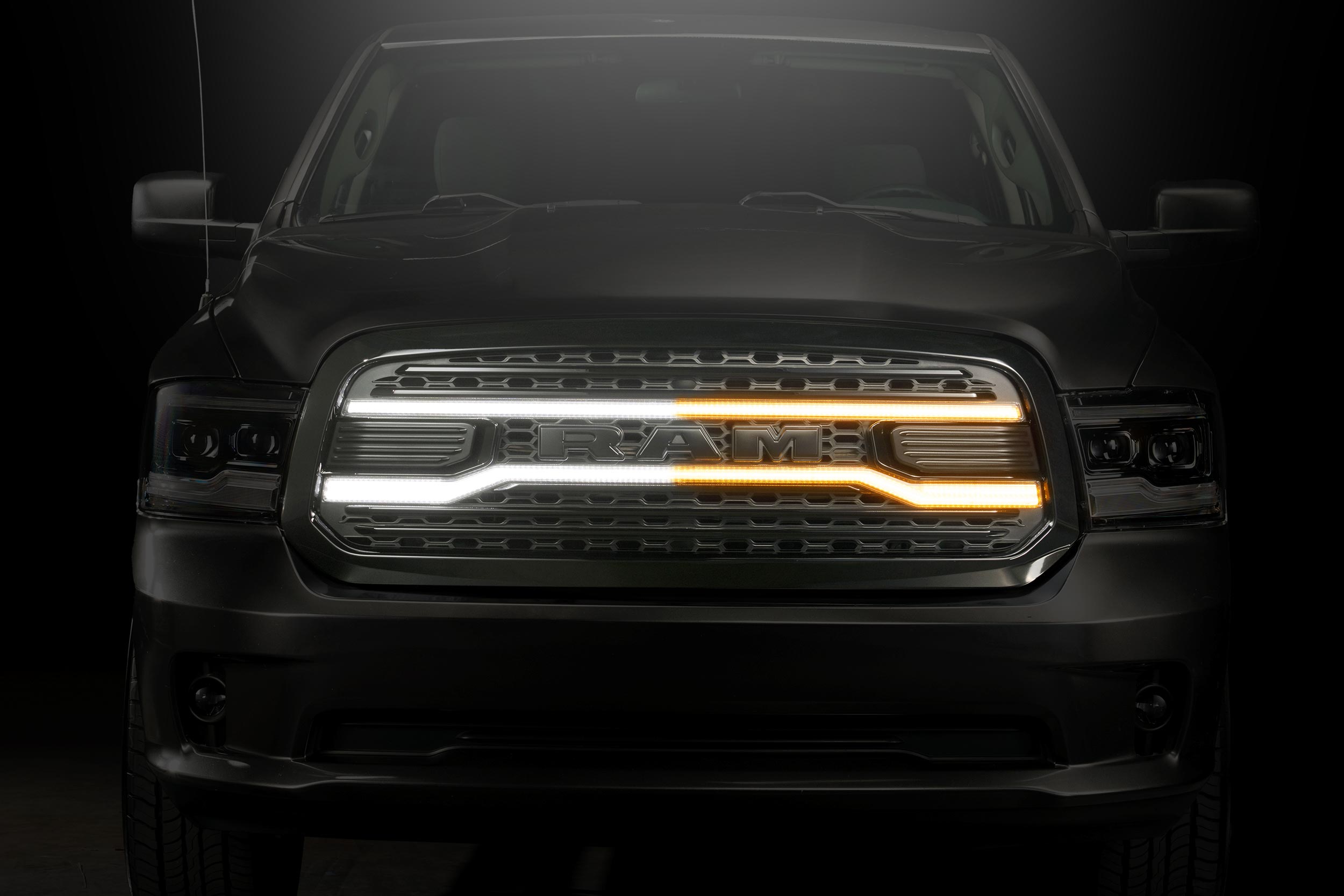 Morimoto XBG27 - XBG LED Grille: Dodge Ram HD (13-18 / Black) Morimoto XBG27 - XBG LED Grille: Dodge Ram HD (13-18 / Black)