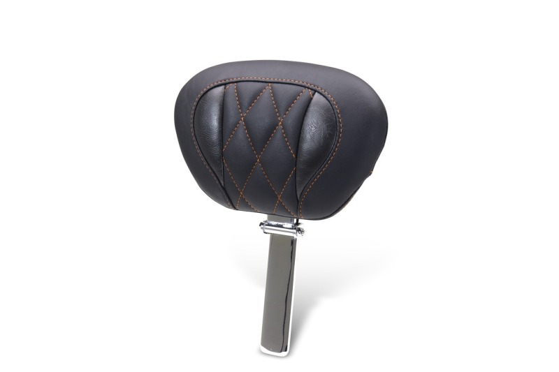 Mustang Motorcycle 89460MO - Mustang 23-25 Harley CVO Road Glide (ST) Super Touring Deluxe Diamond Driver Backrest