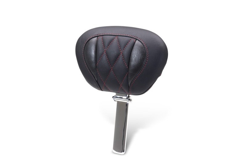 Mustang Motorcycle 89460DC - Mustang 23-25 Harley CVO Road Glide (ST) Super Touring Deluxe Diamond Driver Backrest