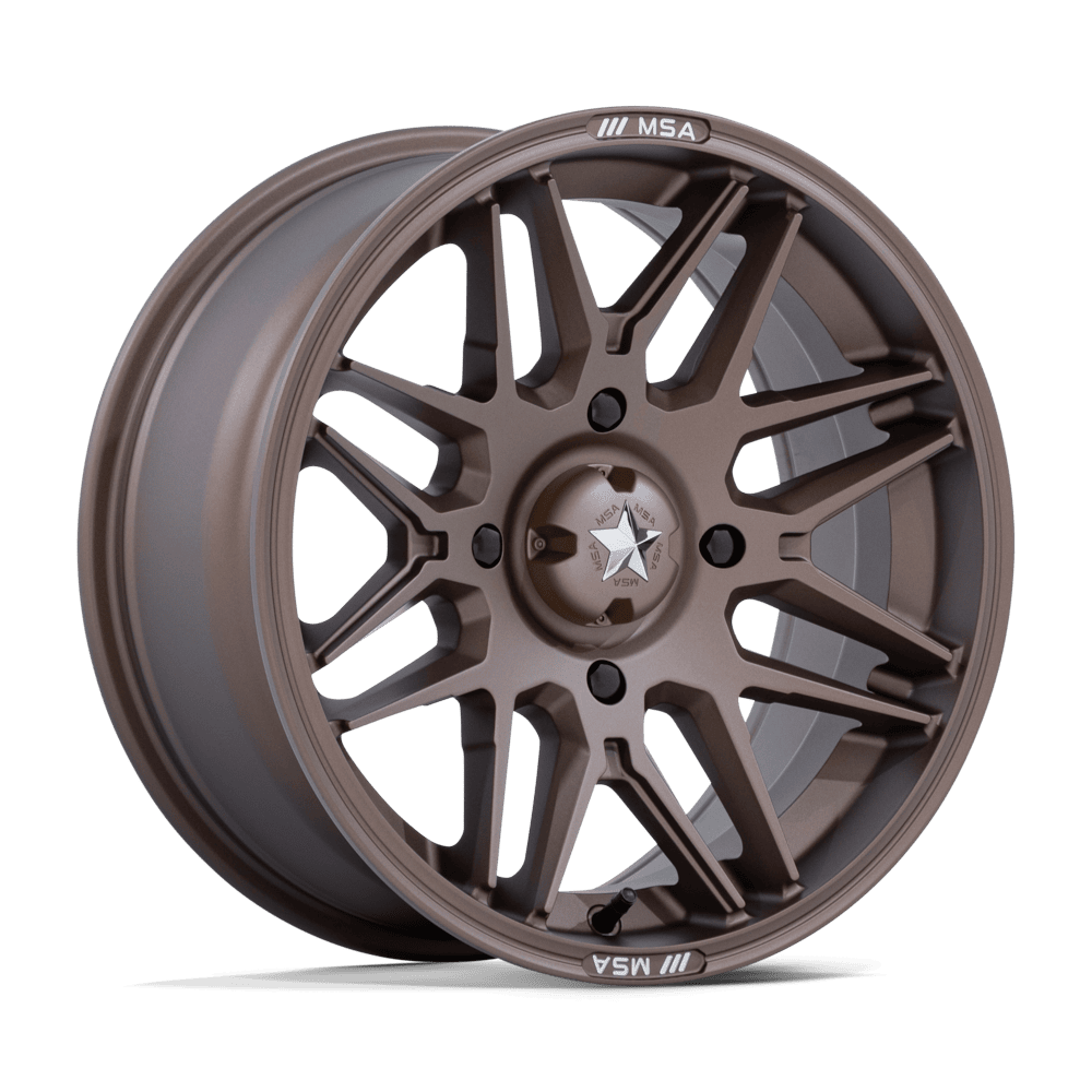 MSA Offroad Wheels MA052ZX14704447N - M52 Radar Utv 14X7 Matte Bronze