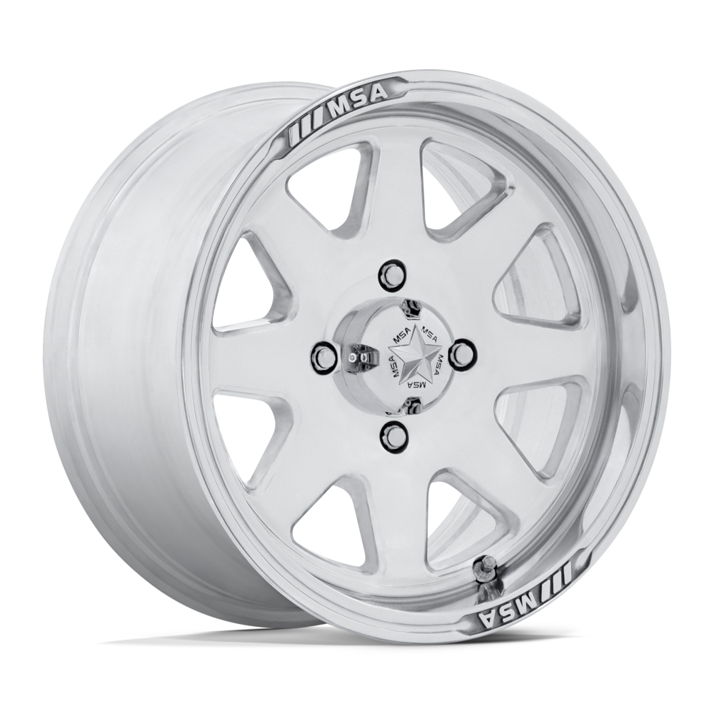 MSA Offroad Wheels MA054HX15704810 - M54 Spark Utv 15X7 Polished