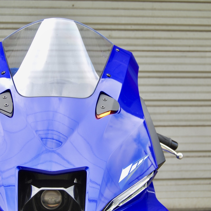 New Rage Cycles R9-MBO - 25+ Yamaha R9 Mirror Block Off Turn Signals