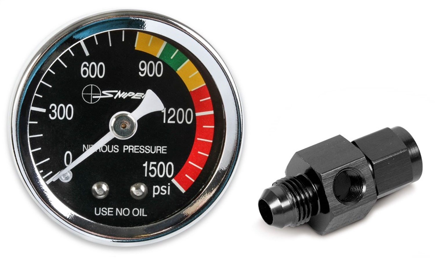 NOS 15954NOS - Sniper Nitrous Pressure Gauge NOS 15954NOS - Sniper Nitrous Pressure Gauge