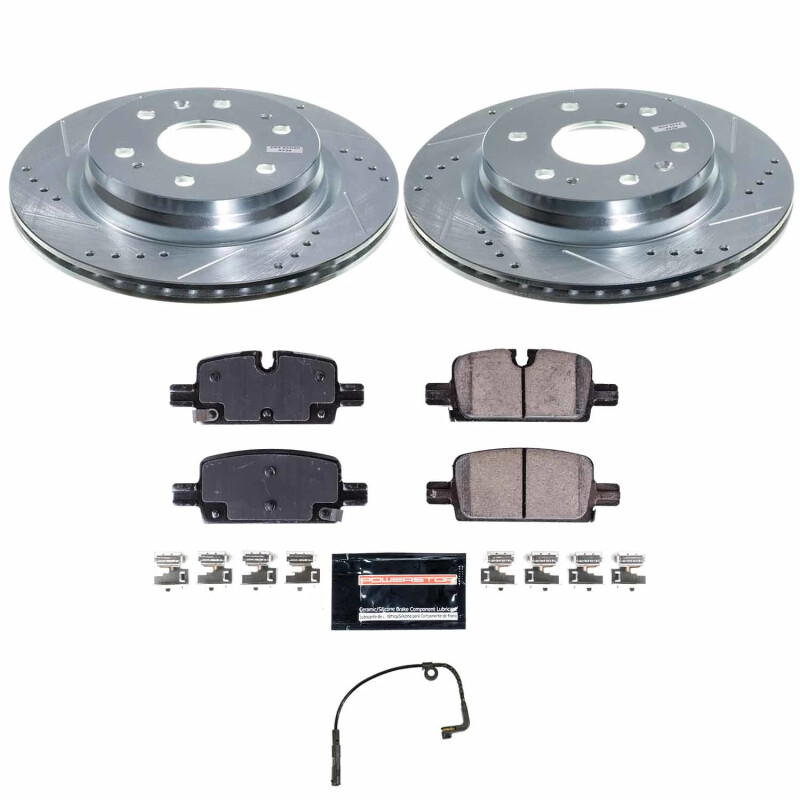 PowerStop K9210 - Power Stop 23-24 Chevrolet Colorado Rear Z23 Evolution Brake Kit