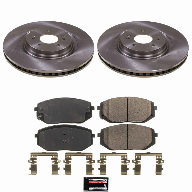 PowerStop KOE9209 - Power Stop 21-23 Hyundai Sonata Front Autospecialty Brake Kit