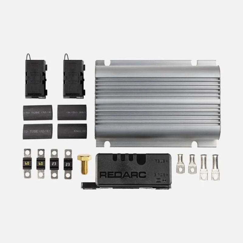 REDARC TRAILERPOWERKIT1-NA - Trailer Power Kit w/Vehicle to Trailer Battery Charger/Smart Battery Monitor/Fuses