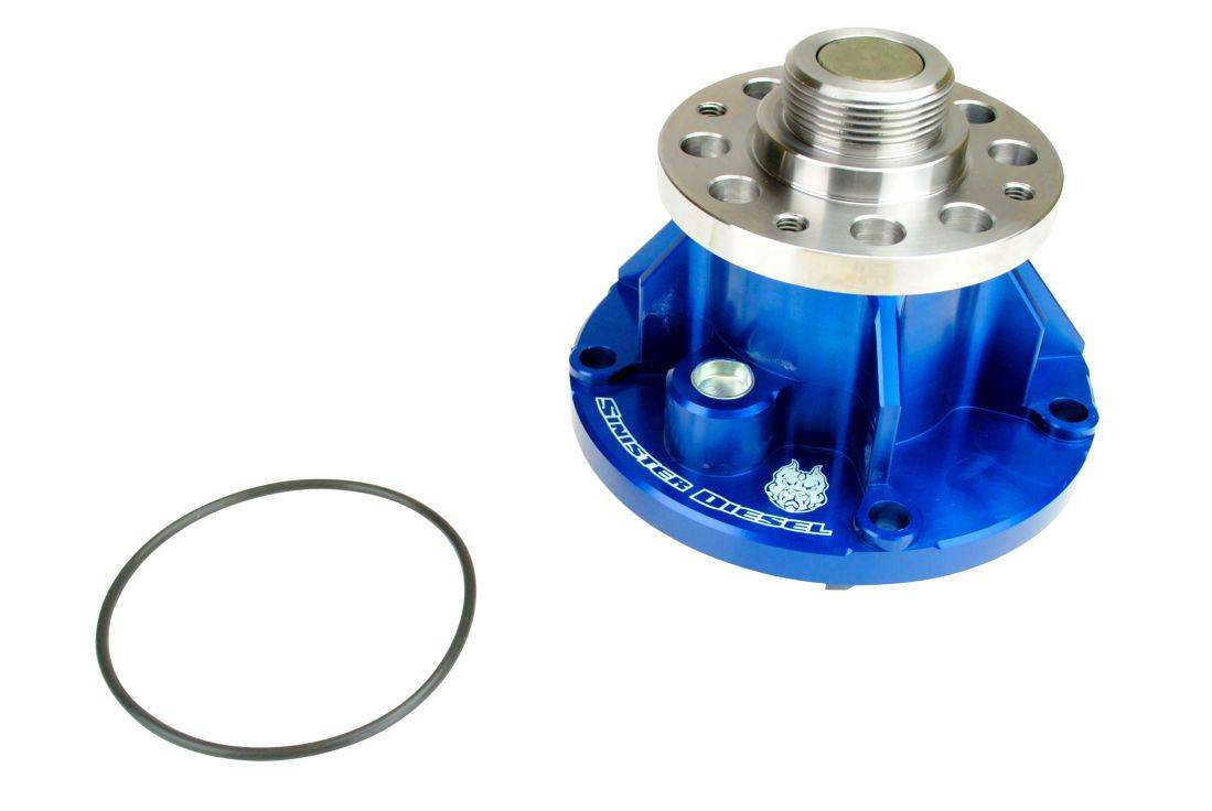 Sinister Diesel SD-WP-6.0-05 - Billet Water Pump - 05-07 Ford Powerstroke 6.0L