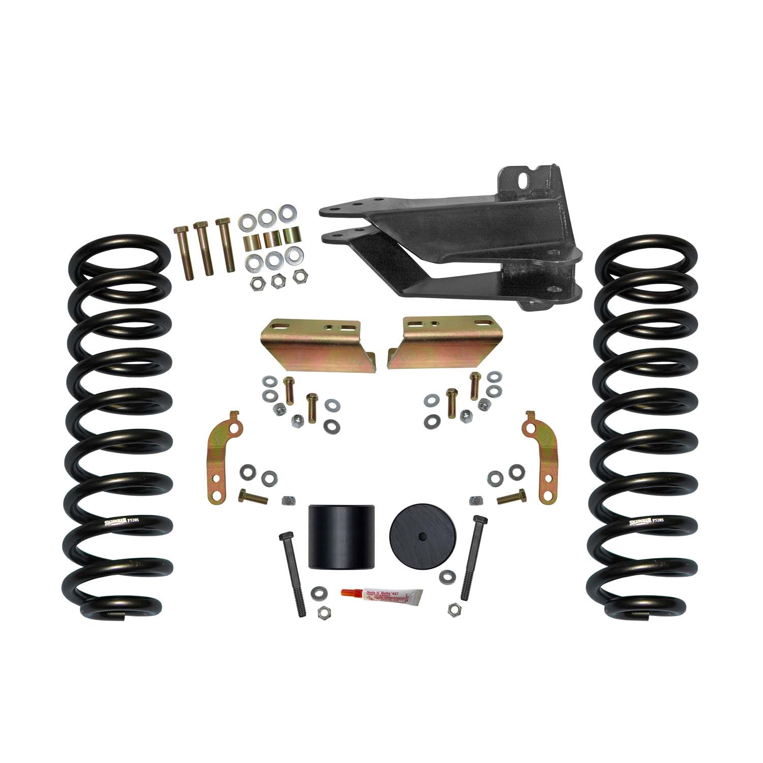 Skyjacker F1720VB - 2.5 in. Front Component Box With Front Coil Springs and Track Bar Bracket