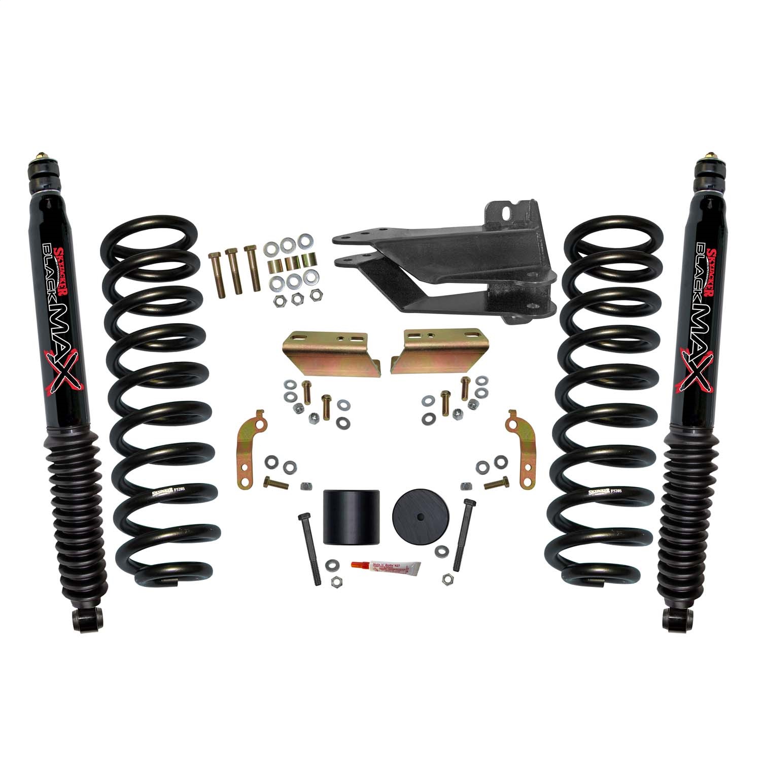 Skyjacker F1720VBK-B - 2.5 in. Front Leveling Kit With Black MAX Shocks