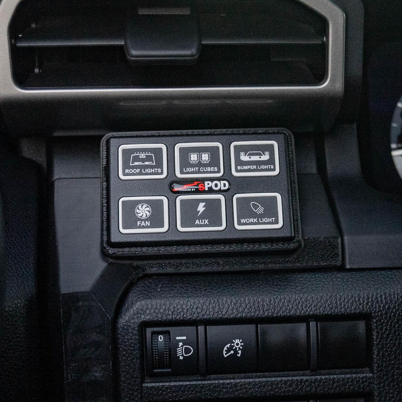 sPOD 870038 - Mini6 SourceLT Kit for 2024-On Toyota Tacoma sPOD 870038 - Mini6 SourceLT Kit for 2024-On Toyota Tacoma