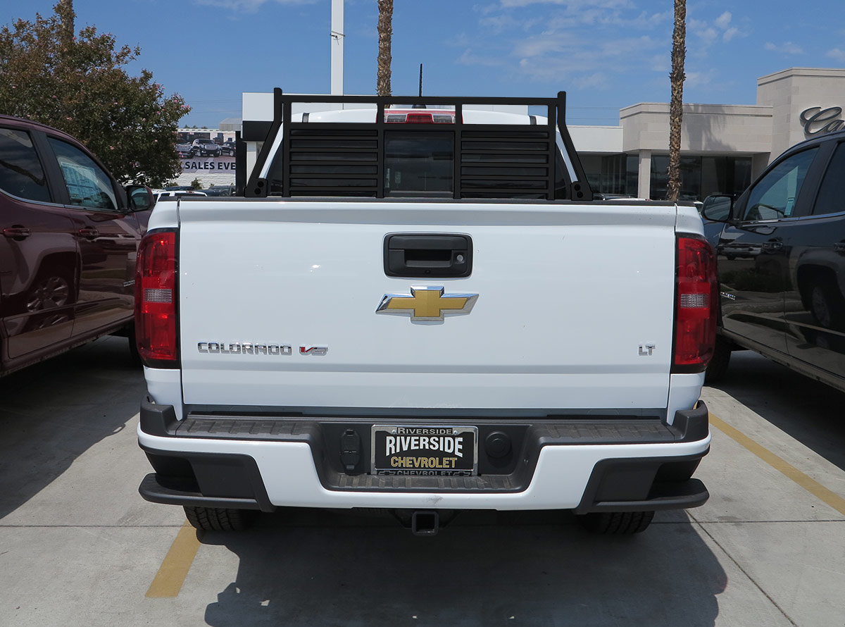 Steelcraft 90003 - 19-23 Ford Ranger - 15-22 Chevy Colorado All Black Head Ache Rack