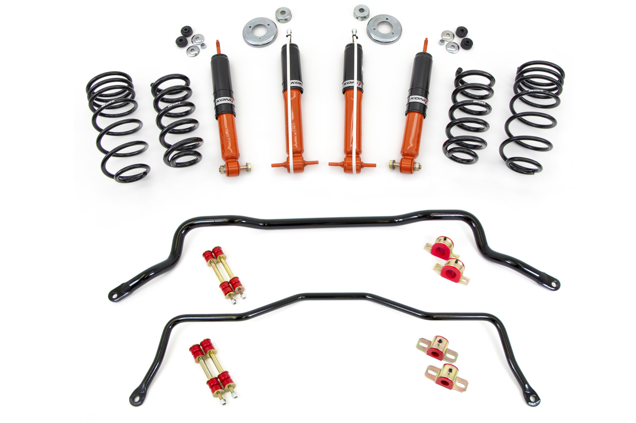 UMI Performance 207404-B - 93-02 GM F-Body (4th Gen) Shock/Spring/Sway Bar Kit