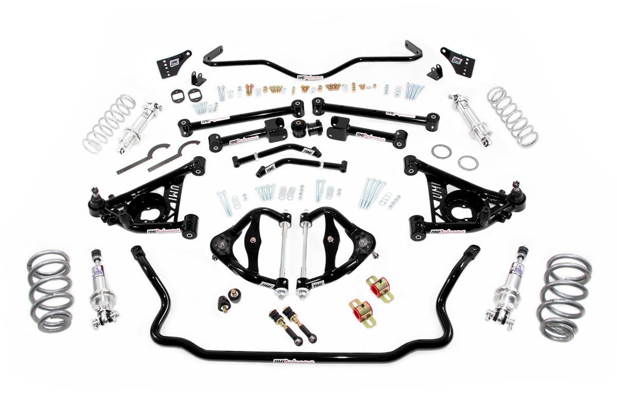 UMI Performance GBF025-B - 78-88 GM G-Body Handling Package- Stage 2 with Coilover - Black