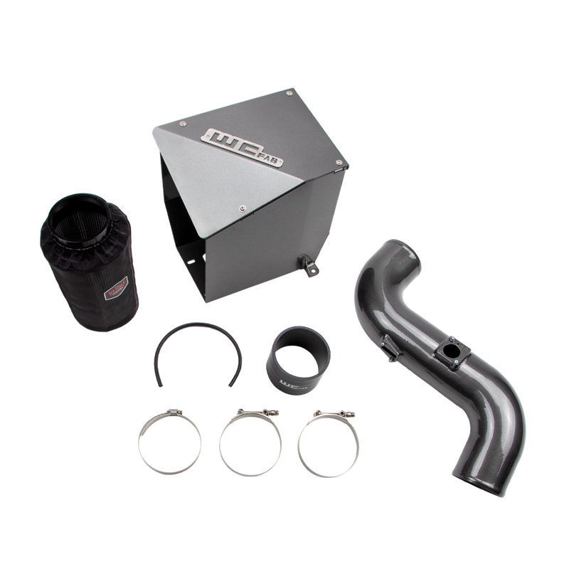 Wehrli WCF100194-CP - 11-16 Chevrolet Duramax LML 4in. Intake Kit - Candy Purple