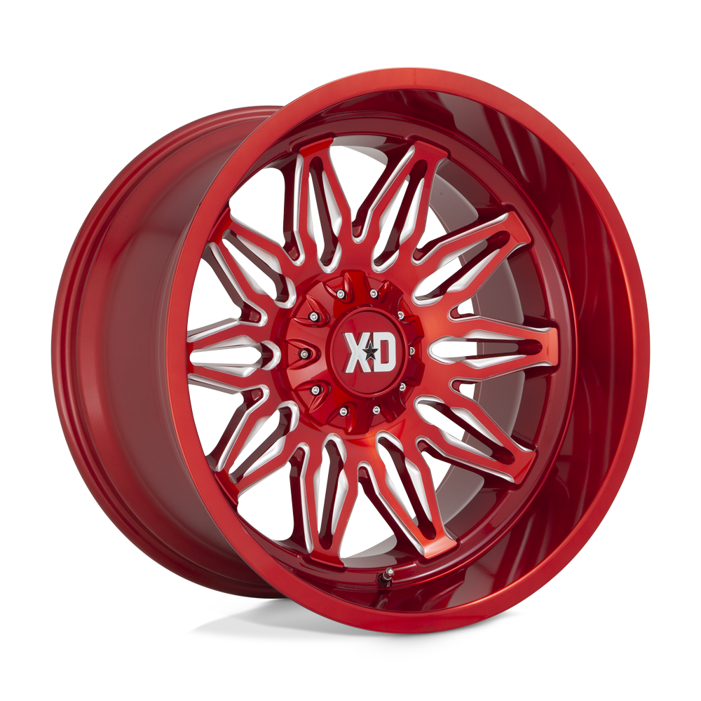 XD Wheels XD85921035918N - Xd859 Gunner 20X10 Candy Red Milled