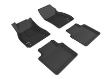 3D MAXpider L1BC02501509 - 2010-2016 Buick Lacrosse Kagu 1st & 2nd Row Floormats - Black