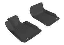 3D MAXpider L1BM00611509 - 2006-2011 BMW 3 Series E90/E92 Kagu 1st Row Floormat - Black