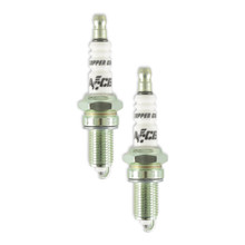 ACCEL 2418 - Spark Plugs - Copper Core - Twin Cam - .040" Gap - 2 Pack