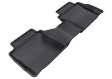 3D MAXpider L1FR06021509 - 2013-2020 Ford/Lincoln Fusion/MKZ Kagu 2nd Row Floormats - Black