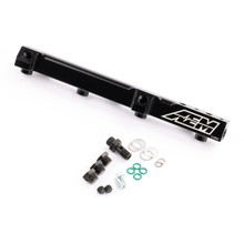AEM 25-104BK - 90-93 Accord DX/LX/SE/EX & 92-01 Prelude S/Si/Si VTEC Black Fuel Rail