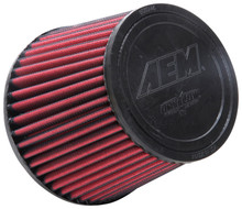 AEM Induction 21-2073DK - AEM 5 in x 5 in Dryflow Air Filter