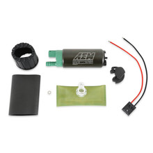 AEM 50-1230 - 400 LPH High Flow In-Tank Fuel Pump Kit - Double Barb - Ethanol Compatible