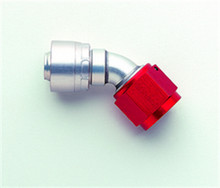 Aeroquip FBM4121 - #4 45 Deg Crimp Fitting